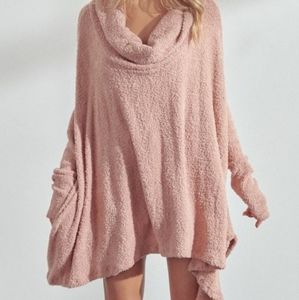 Off Shoulder Cowl Sweater